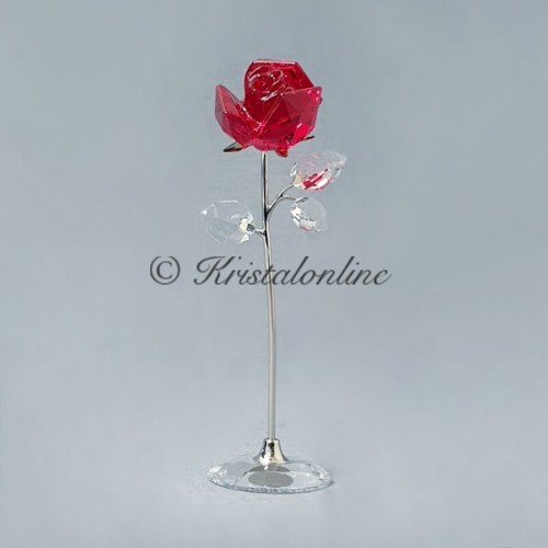 Swarovski Kristal | Crystal Moments | Bloemendromen - Rode Roos - Groot | 5490756